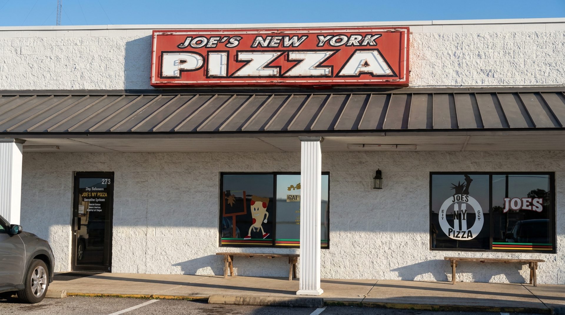 Right in the heart of the neighborhood