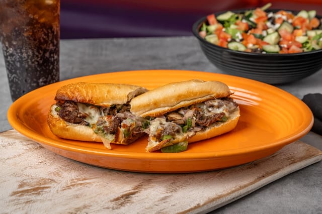 Steak & Cheese Combo Sub.