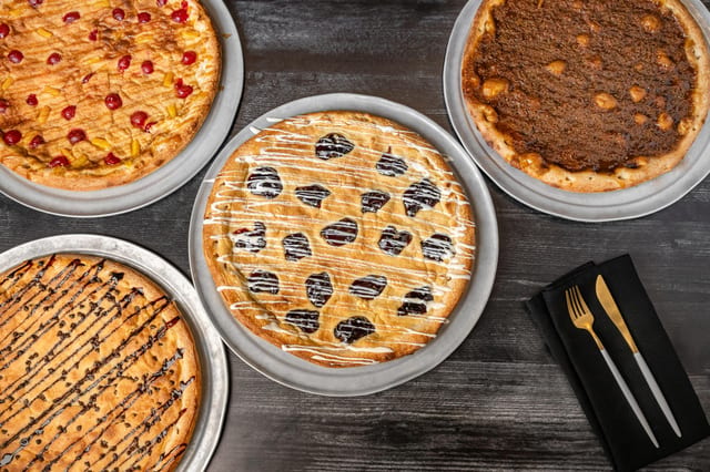 Dessert Pizza.