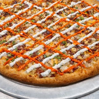Buffalo Chicken Pizza Party