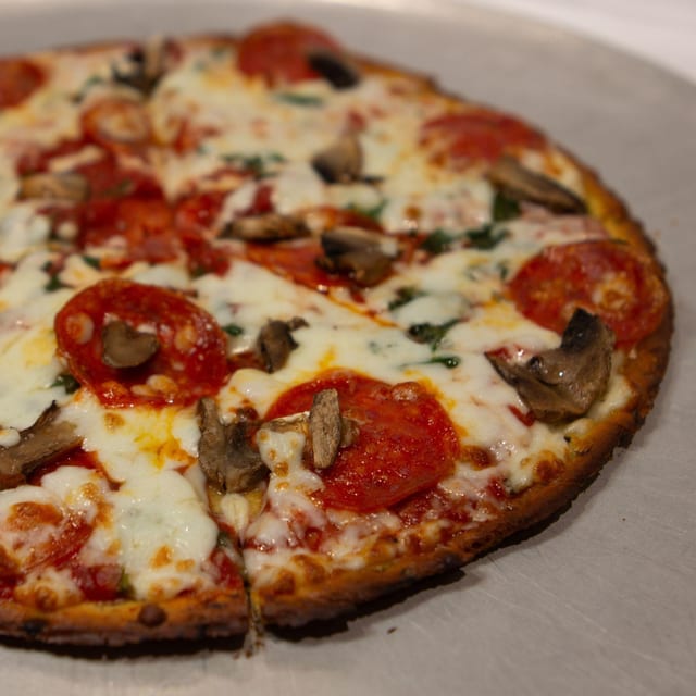 Gluten Free Pizza.